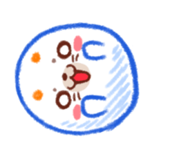 Orange Orange Seals-a cool summer sticker #12270032