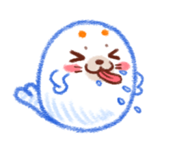 Orange Orange Seals-a cool summer sticker #12270035