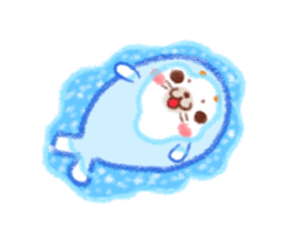 Orange Orange Seals-a cool summer sticker #12270036