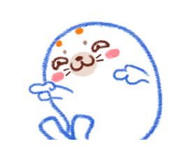 Orange Orange Seals-a cool summer sticker #12270046