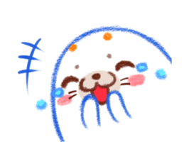 Orange Orange Seals-a cool summer sticker #12270052