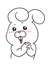 cute bunny series animation by Beth sticker #12270494