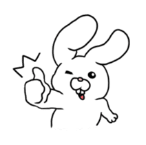 cute bunny series animation by Beth sticker #12270499