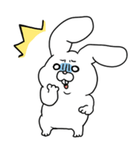 cute bunny series animation by Beth sticker #12270502
