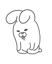 cute bunny series animation by Beth sticker #12270516