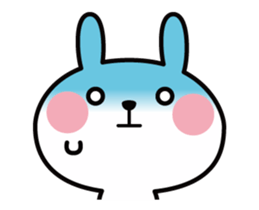 Natural rabbit life animation 2 sticker #12270524