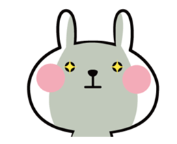 Natural rabbit life animation 2 sticker #12270525