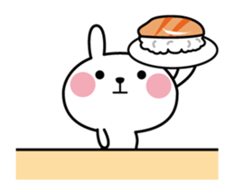 Natural rabbit life animation 2 sticker #12270533