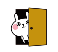 Natural rabbit life animation 2 sticker #12270534