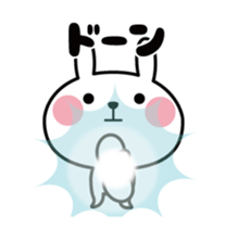 Natural rabbit life animation 2 sticker #12270536
