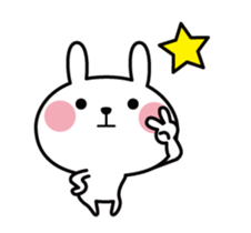 Natural rabbit life animation 2 sticker #12270541