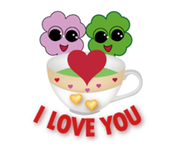 Super Lucky Clover - lala sticker #12270654