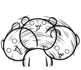 White small animals1.2 sticker #12270806