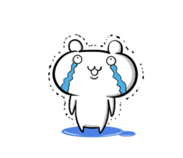 White small animals1.2 sticker #12270812