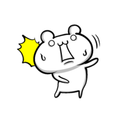 White small animals1.2 sticker #12270818