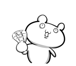 White small animals1.2 sticker #12270820