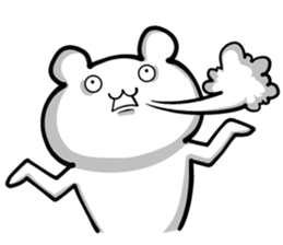 White small animals1.2 sticker #12270821