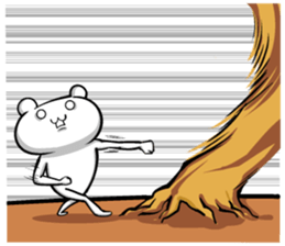 White small animals1.2 sticker #12270823