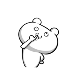 White small animals1.2 sticker #12270827