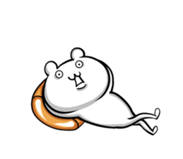 White small animals1.2 sticker #12270828