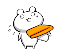 White small animals1.2 sticker #12270836