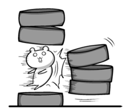 White small animals1.2 sticker #12270840