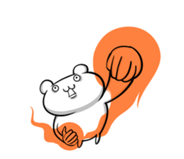 White small animals1.2 sticker #12270842