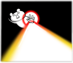 White small animals1.2 sticker #12270844