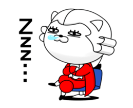 The musician cat which moves sticker #12270970