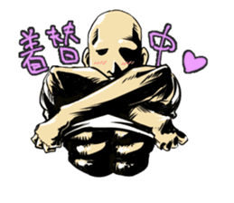 Mr.muscle of action sticker #12271203