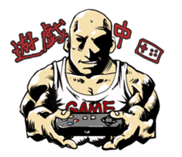 Mr.muscle of action sticker #12271216