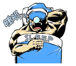 Mr.muscle of action sticker #12271217