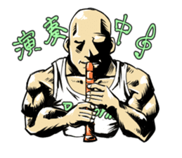 Mr.muscle of action sticker #12271218