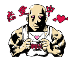 Mr.muscle of action sticker #12271226