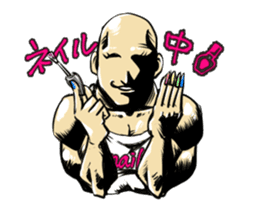 Mr.muscle of action sticker #12271234