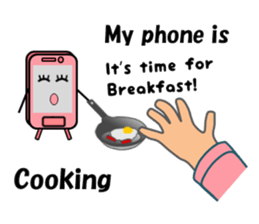 (interrupt talking)Your phone ran away sticker #12271518