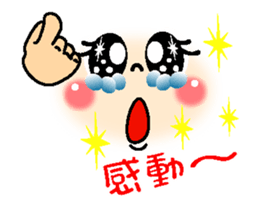 smiley sign language which moves ver.1 sticker #12272033