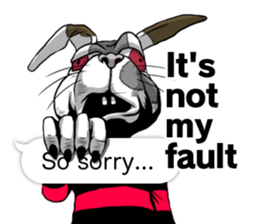 Hell's Rabbit (ENG) sticker #12272114