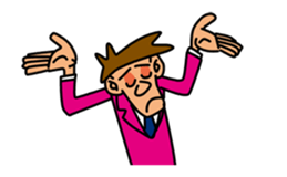 Business Man in Suit sticker #12272297