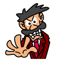 Business Man in Suit sticker #12272300