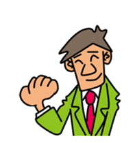 Business Man in Suit sticker #12272308