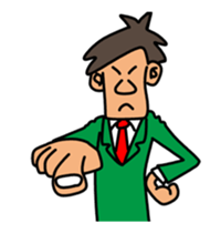 Business Man in Suit sticker #12272310