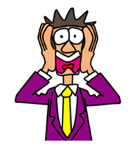 Business Man in Suit sticker #12272311