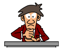 Business Man in Suit sticker #12272313