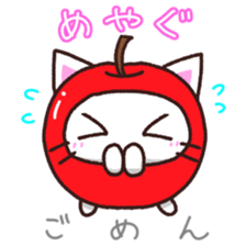 Hougen neko 8 (The Tsugaru dialect) sticker #12272490