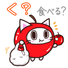 Hougen neko 8 (The Tsugaru dialect) sticker #12272509