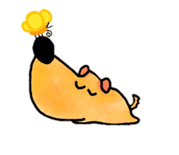 Dog Taro sticker #12272678