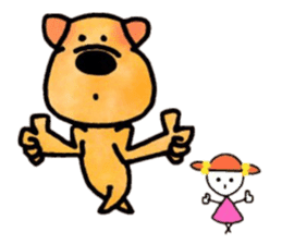 Dog Taro sticker #12272681