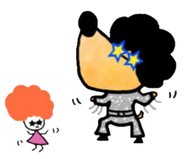 Dog Taro sticker #12272713