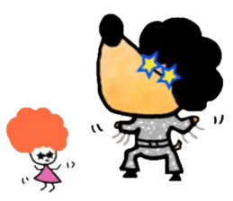 Dog Taro sticker #12272713